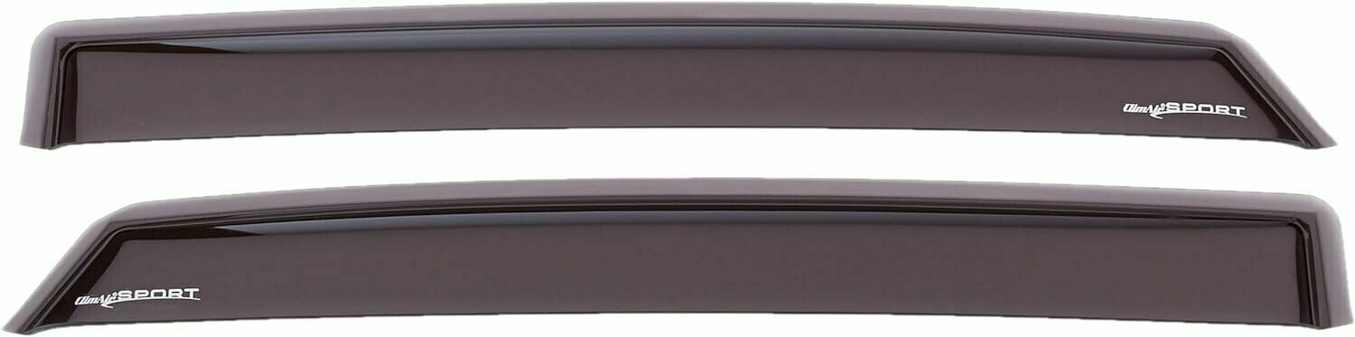 ClimAir zijwindschermen achterportieren sport passend voor BMW 7 serie F01 sedan achterportieren