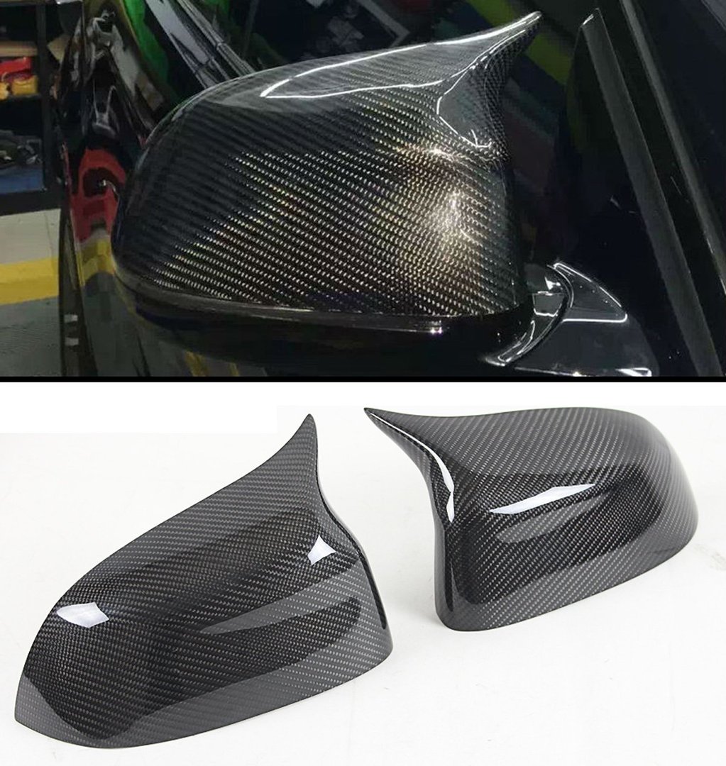 Carbon spiegelkappen passend voor BMW X3 F25, X4 F26, X5 F15 en X6 F16