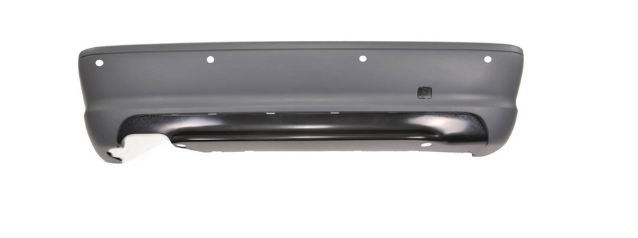 Sportlook achterbumper passend voor BMW 3 serie E46 coupe en cabrio met parkeersensoren
