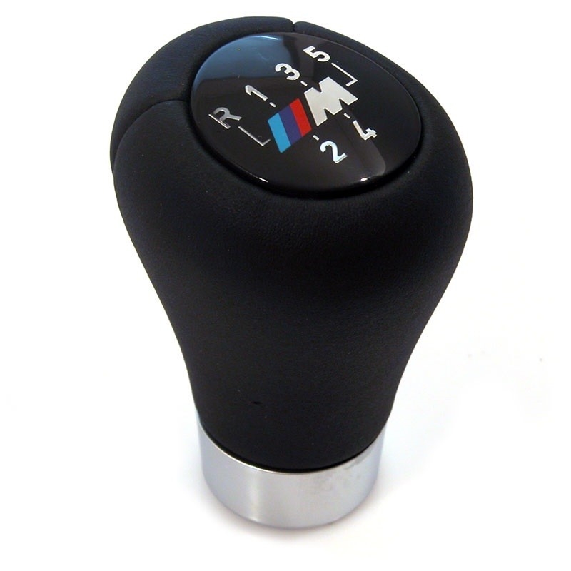 M sportpook leder 5 bak origineel BMW passend voor de E28, E30, E34, E36, E39, E46, Z4 Z85/E86, Z3, X5 E53.