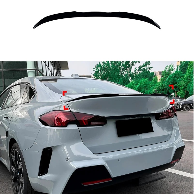 Glanzend zwarte achterspoiler passend voor de BMW 2 serie F74 Gran Coupe