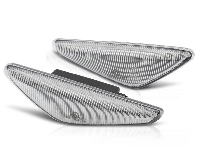 Dynamische LED zijknipperlichten passend voor BMW 3 serie E46 coupe en cabrio facelift model 2003 - 2006