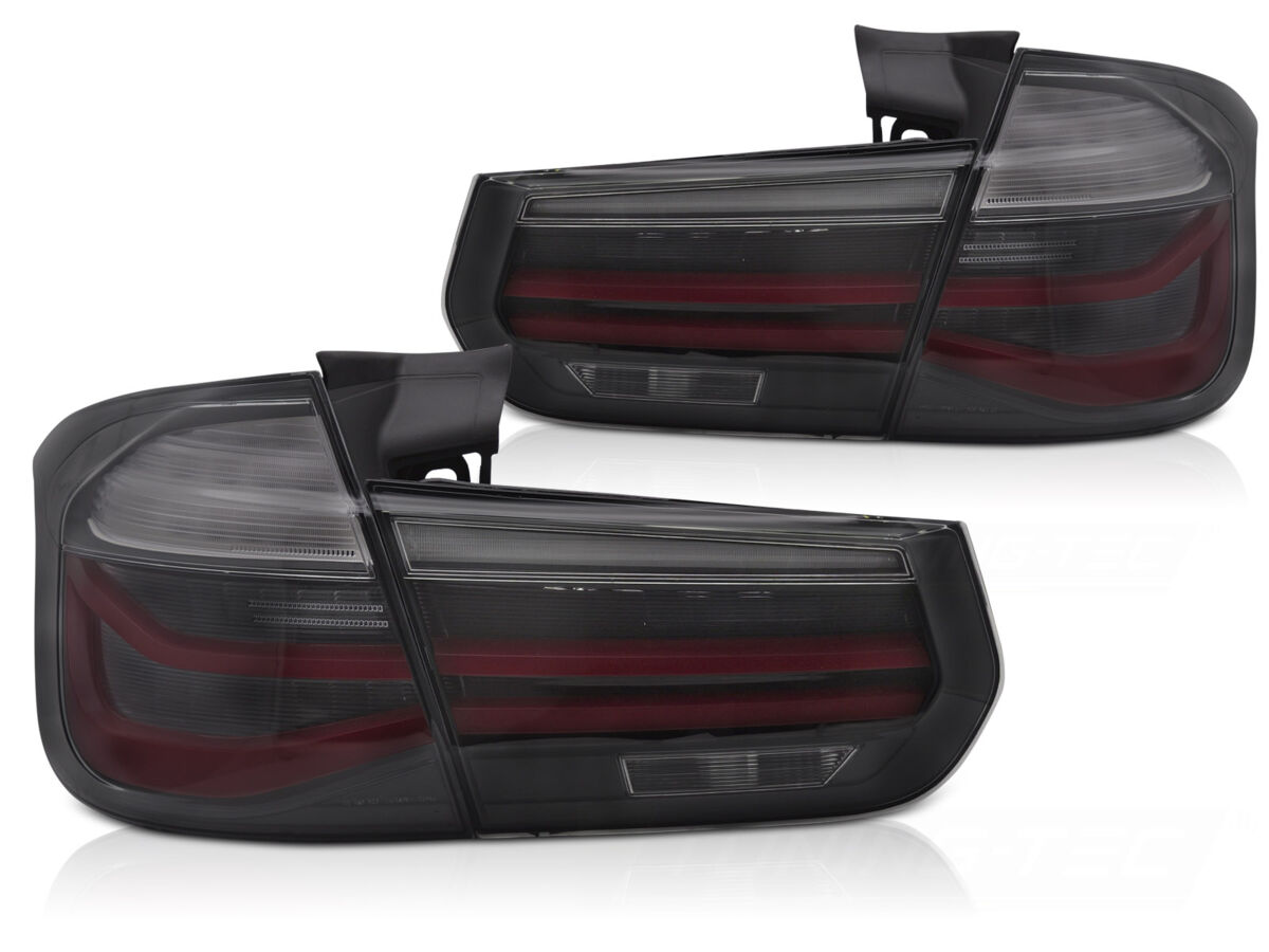 LED achterlichten smoked met dynamische knipperlichten passend voor BMW 3 serie F31 touring model 2011 - 2018