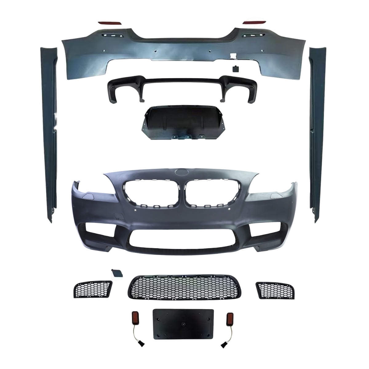 EVO look pakket passend voor BMW 5 serie F10 model 2010 - 2013