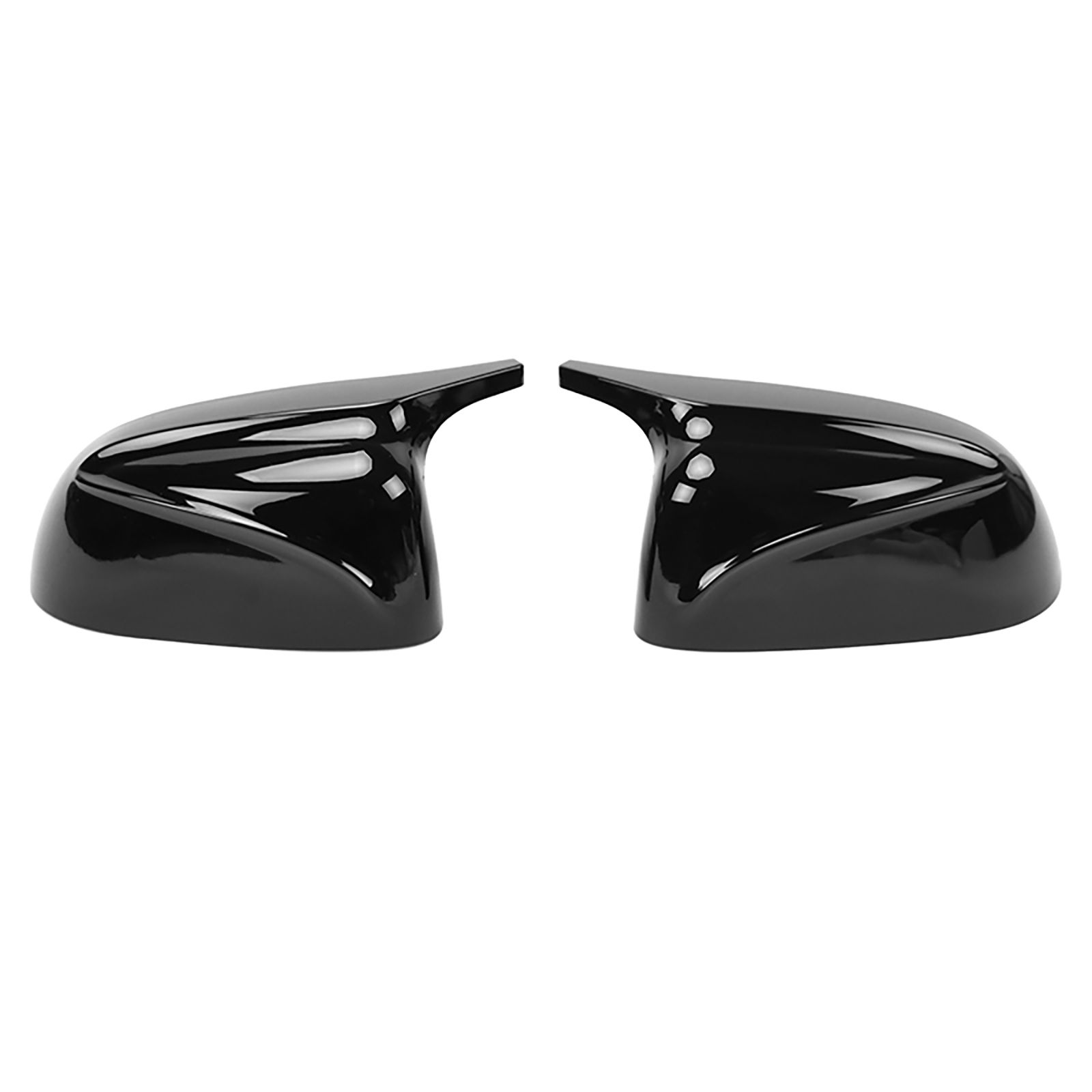 Spiegelkappen EVO 2 look glanzend zwart passend voor BMW X3 G01, X4 G02, X5 G05, X6 G06 en X7 G07