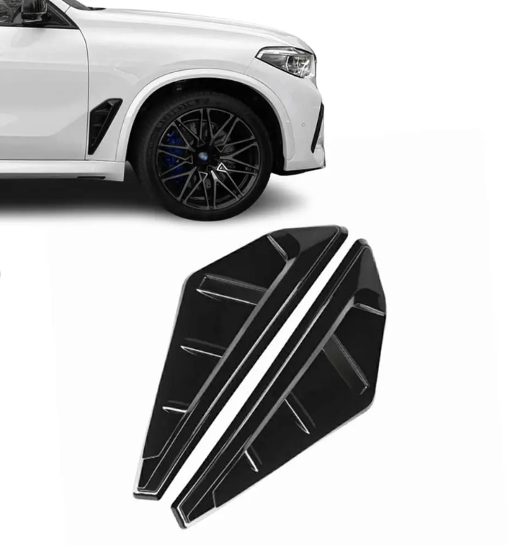 Fender covers glanzend zwart passend voor BMW X5 G05 en G05 LCI