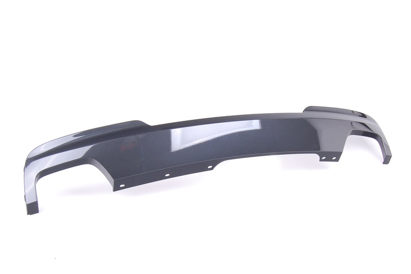 Diffuser 550i / M550d passend voor BMW 5 serie F10 sedan en F11 touring met M pakket achterbumper origineel BMW
