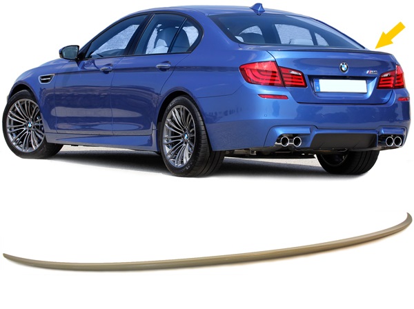 Spoilerlip kofferklep passend voor BMW 5 serie F10 sedan
