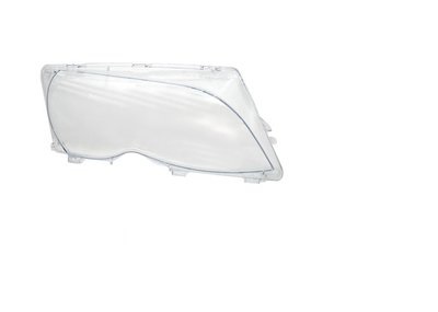 Koplampglas passend voor BMW 3 serie E46 coupe en cabrio model 1999 - 2003 en M3 E46 origineel BMW bijrijderskant