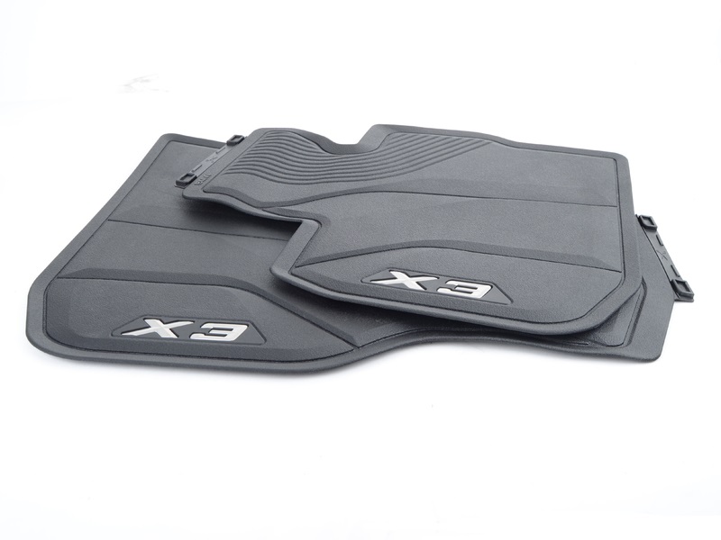 Rubber matten passend voor BMW X3 G01 voorzijde origineel BMW