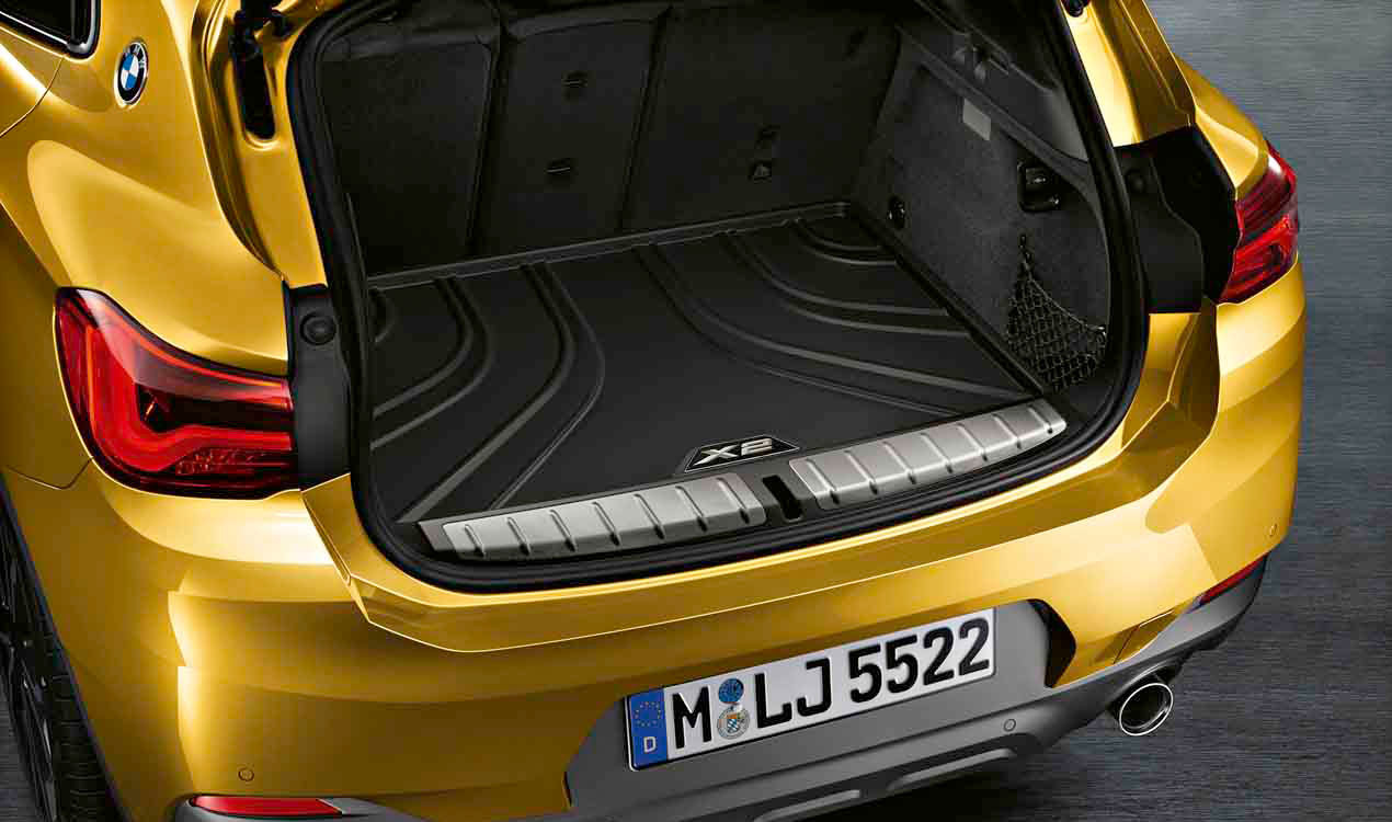 Rubberen koffermat passend voor BMW X2 F39 origineel BMW