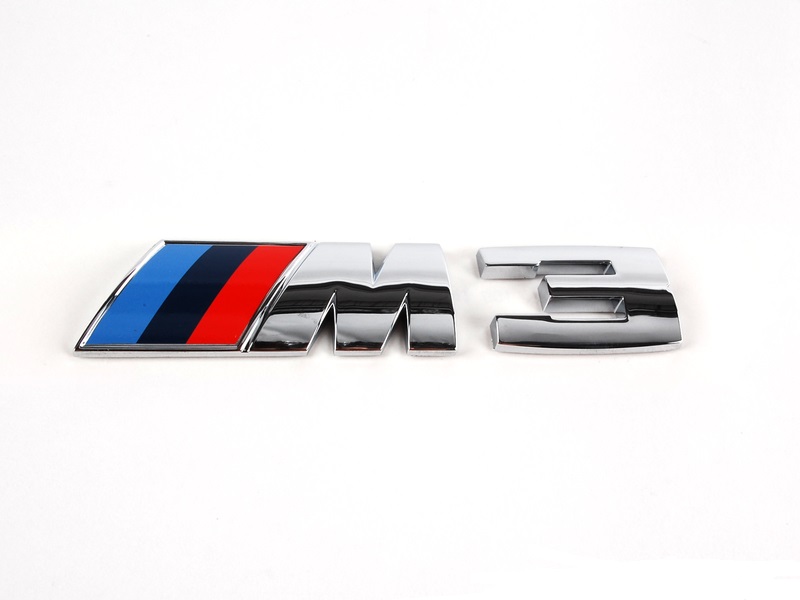 Faeröer plus eetlust BMW E90 E92 E93 M3 logo - BimmerProducts.nl