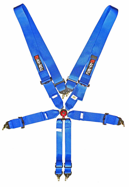 LTEC 6 punts gordel FIA goedgekeurd 