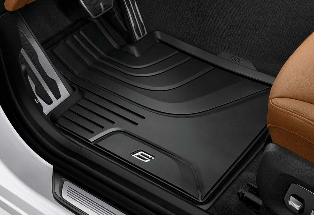 Rubber matten passend voor BMW 6 serie G32 GT voorzijde origineel BMW