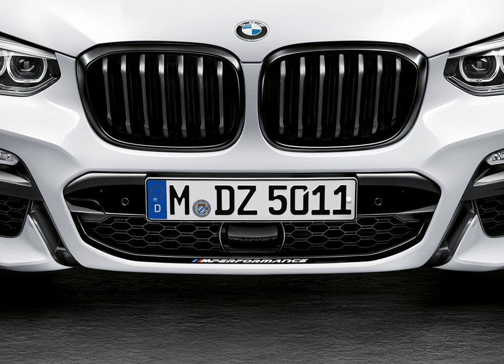 M Performance grillen zwarte passend voor BMW X3 G01 en BMW X4 G02 origineel BMW