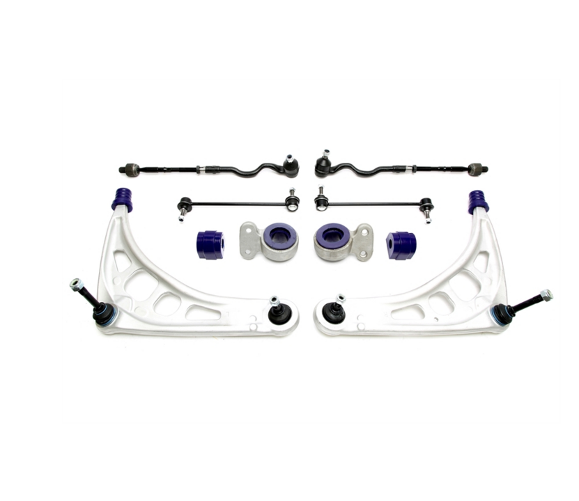 Draagarm set met PU bussen passend voor BMW 3 serie E46 en Z4 E85 en E86