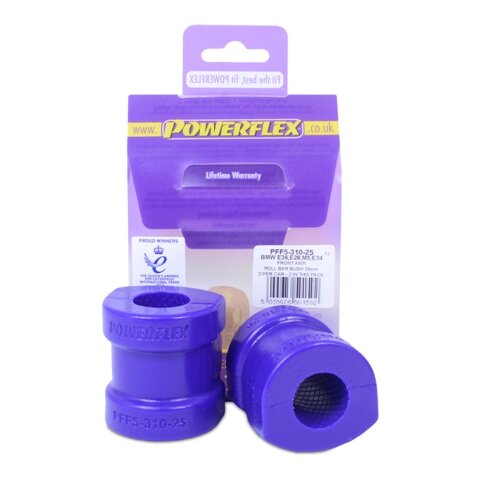 Powerflex Road Series Stabilisatorstangbevestiging voor 25mm BMW 3 serie E36 Compact 1993 – 2000