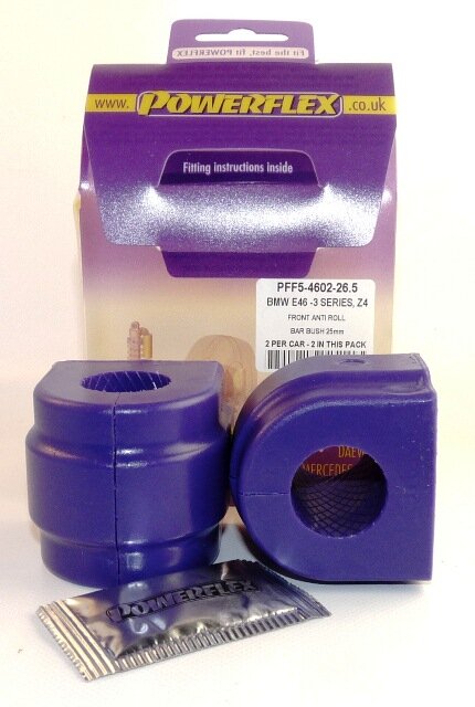 Powerflex Road Series Stabilisatorstang montagebus voor 26.5mm BMW 1 serie E81 E82 E87 E88 2004 – 2013