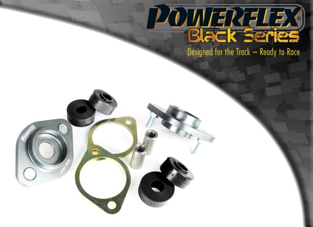 Powerflex Black Series Achterste shock top mount beugel en bus 12mm BMW 3 serie E36 incl. M3 1990 – 1998