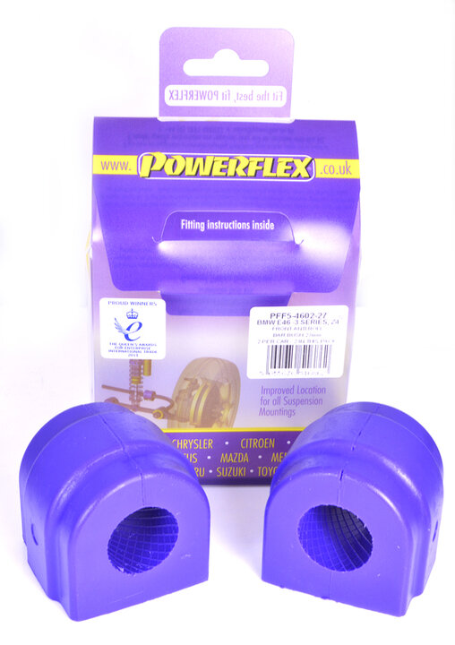 Powerflex Road Series Stabilisatorstang montagebus voor 27mm BMW 3 serie E46 Compact 1999 – 2006