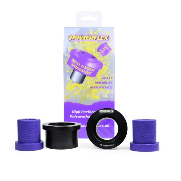 Powerflex Road Series Voorste draagarm achterste bus aluminium buitenkant BMW 3 serie E46 Compact 1999 – 2006