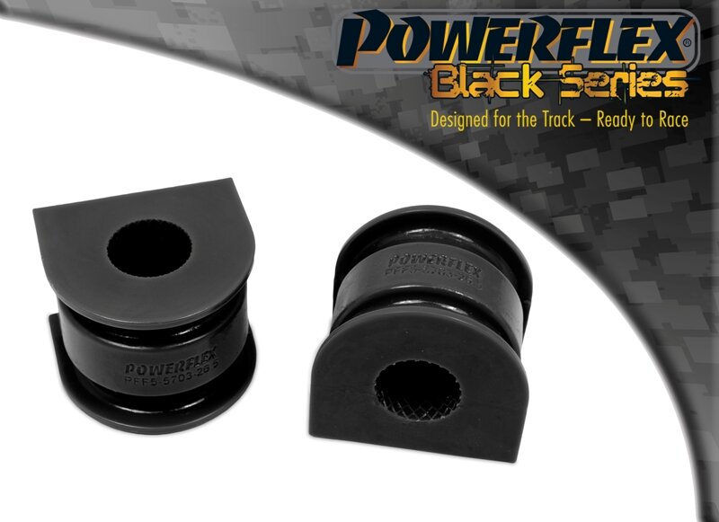 Powerflex Black Series Stabilisatorstang montagebus voor 26.5mm BMW 3 serie E90 E91 E92 E93 xDrive 2005 – 2013