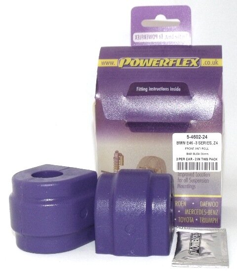 Powerflex Road Series Anti roll bar rubber voor 24mm BMW 5 serie E39 535 t/m 540 en M5 1996 – 2004