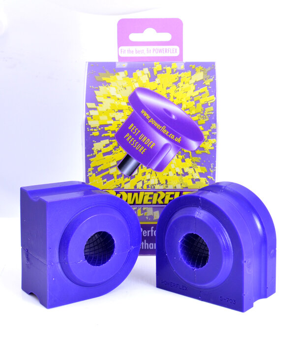 Powerflex Road Series Stabilisatorstangbevestiging voor 25.6mm BMW 5 serie E60 E61 Sedan 2003 – 2010