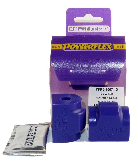 Powerflex Road Series Stabilisatorstang montagebus achter 10mm BMW 7 serie E38 1994 – 2002