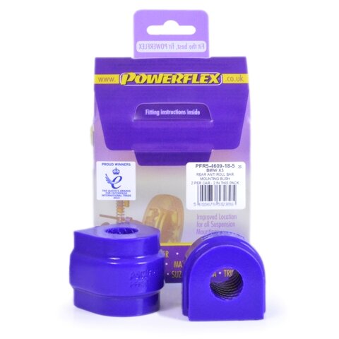 Powerflex Road Series Stabilisatorstang montagebus achter 18.5mm BMW X serie X3 E83 2003 – 2010