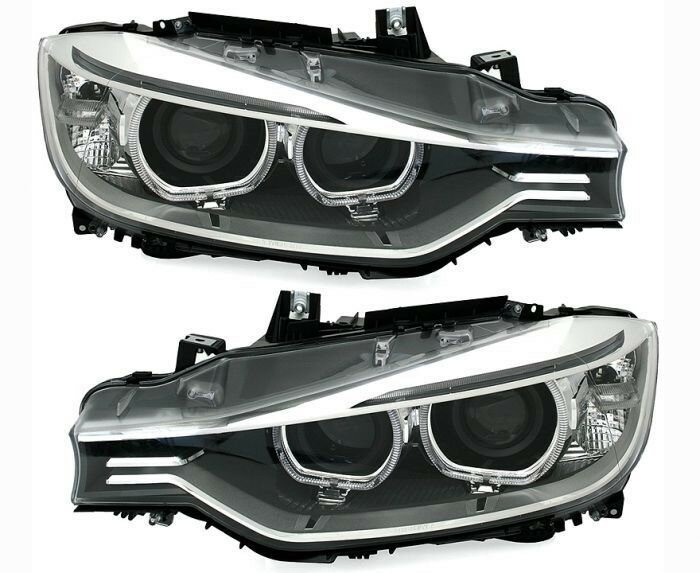 Xenon-look angel eyes koplampen passend voor BMW 3 serie F30 en F31 model 2012 - 2015 