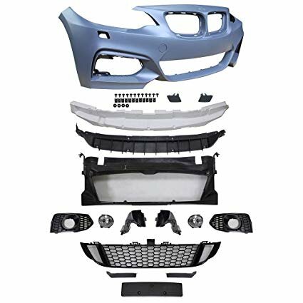 Sportlook voorbumper passend voor BMW 2 serie F22 en F23  met parkeersensoren