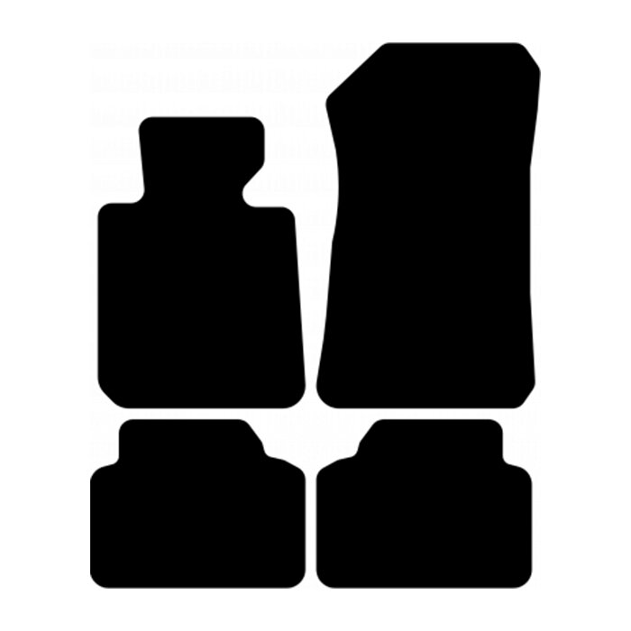 Velours matten passend voor BMW 3 serie E90 en E91