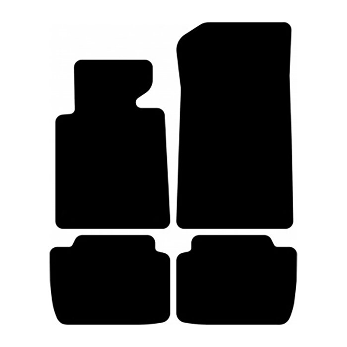 Velours matten passend voor BMW 3 serie E46