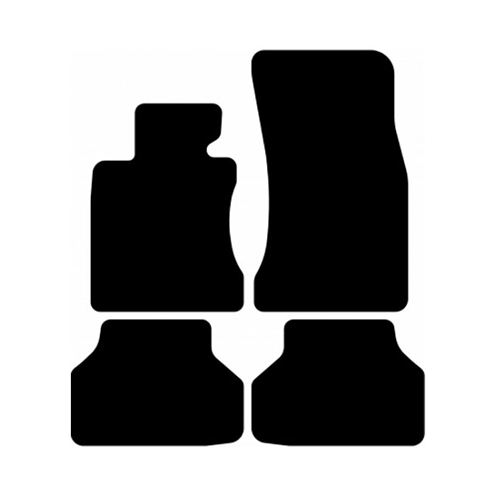Velours matten passend voor BMW 5 serie E60 en E61