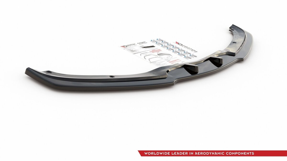 BMW 3 serie E90 LCI en E91 LCI frontsplitter standaard voorbumper V2 Maxton Design