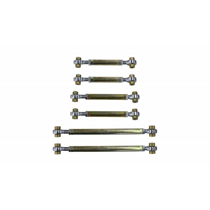 Bimmerproducts verstelbare camber arms set achterzijde passend voor BMW 1 serie E82 en E88 en BMW 3 serie E90 en E92 