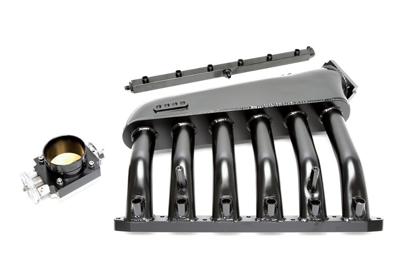 TA Technix inlaatspruitstuk zwart passend voor BMW 3 serie E36 E46 5 serie E34 E39 M50 M52 motor