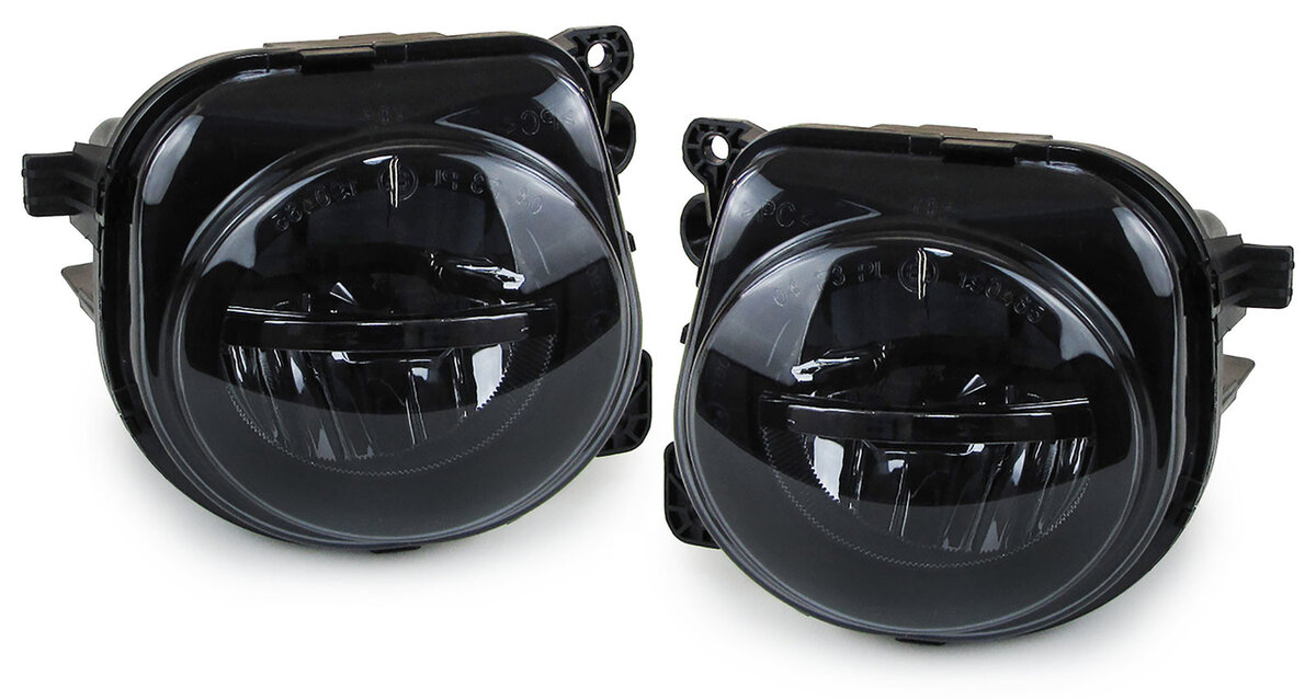 Mistlampen smoke passend voor BMW 5 serie F07 GT LCI, F10 LCI en F11 LCI met M pakket voorbumper