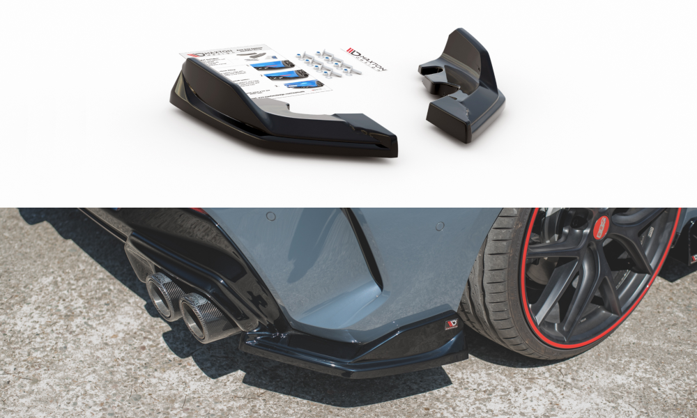 Aanzet bumperhoeken V4 passend voor BMW 1 serie F40 Maxton Design