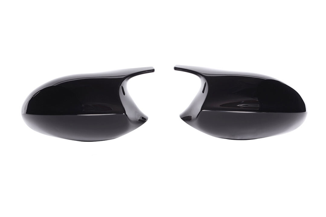 EVO look spiegelkappen glanzend zwart BMW 3 serie E92 en E93