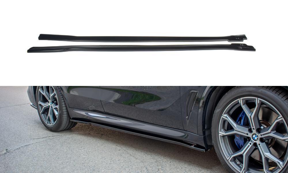 Sideskirt aanzets passend voor BMW X5 G05 met M pakket sideskirts Maxton Design