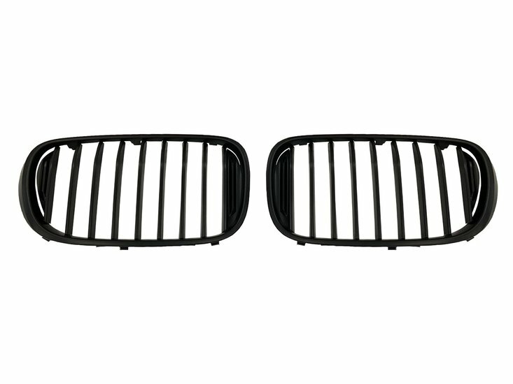 Mat zwarte grillen passend voor BMW 7 serie G11