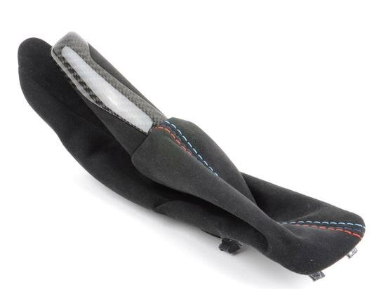 M stiksel handremgreep met handremhoes passend voor BMW F30 F31 F34 GT F32 F33 F36 F80 F82 F83 origineel BMW