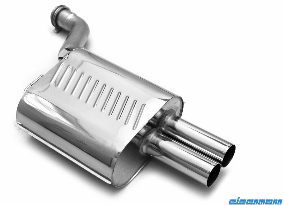 Eisenmann einddemper 2x83mm BMW 5 serie E39 touring 540i bumper
