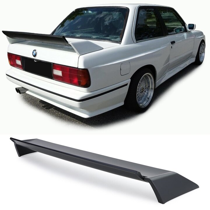Kofferklep spoiler EVO look passend voor BMW 3 serie E30