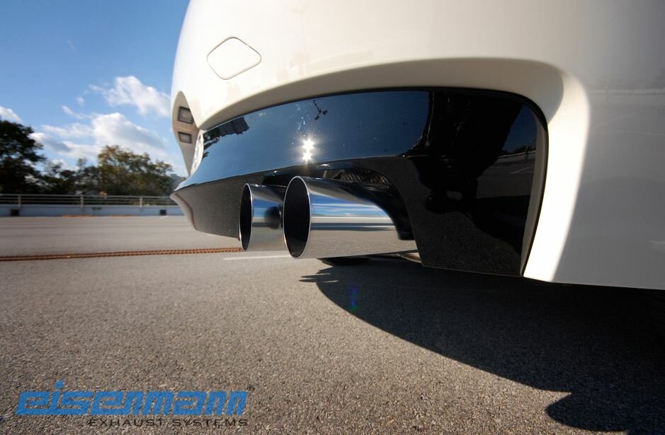 Eisenmann einddemper 2x76mm rond BMW Z4 E89 Roadster en Coupe