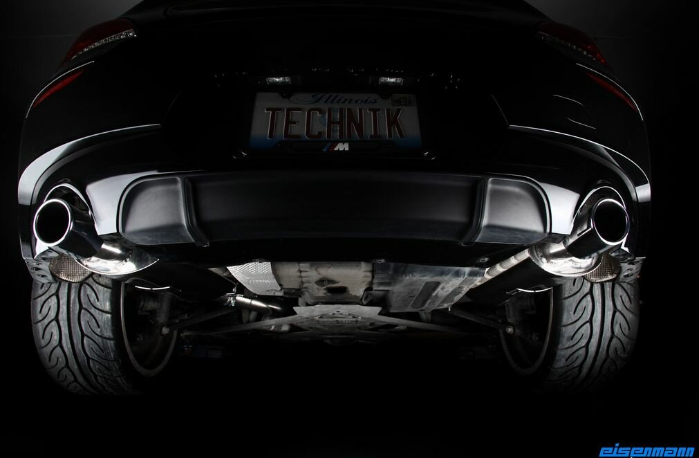 Eisenmann einddemper 2x90mm rond BMW Z4 E89 35i Roadster en Coupe