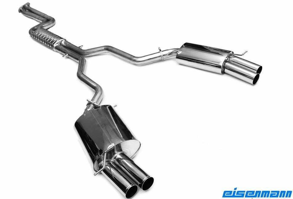 Eisenmann einddemper 2x76mm rond BMW Z4 E89 35i Roadster en Coupe