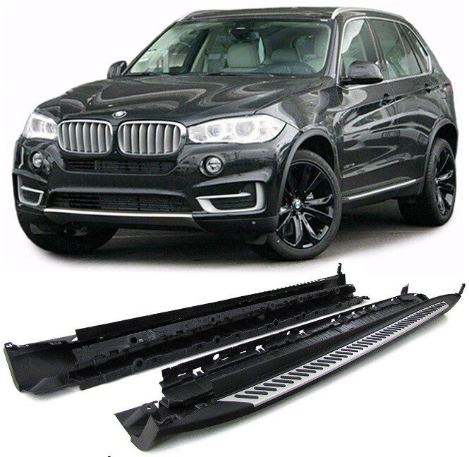 Aluminium treeplanken passend voor BMW X5 F15 model 2013 - 2018 